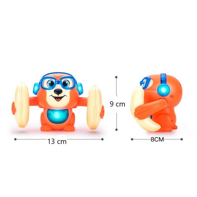 Comprar Juguete Mono Didactico Bailarin Giro 360 en Electroshopy - Ángulo 4